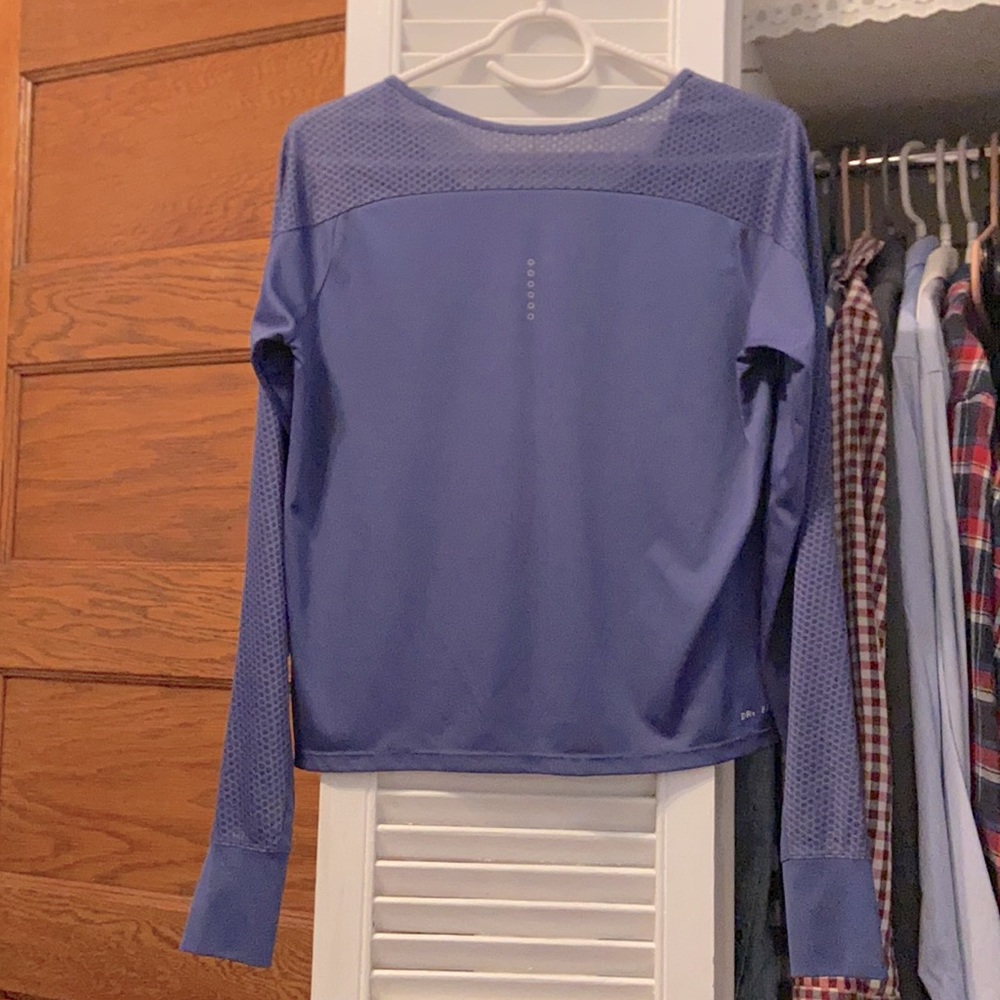 Nike Workout Purple Top - image 2